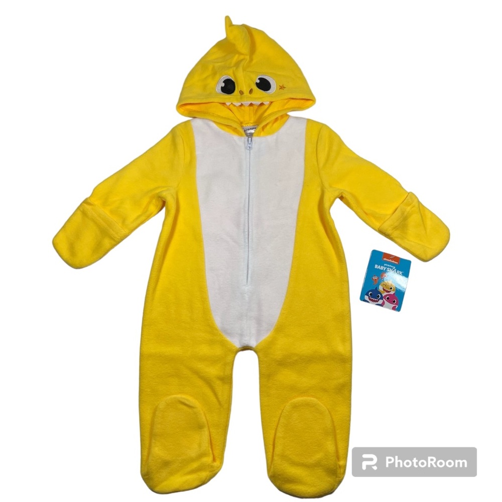 Nickelodeon Yellow Baby Shark Kids Costume